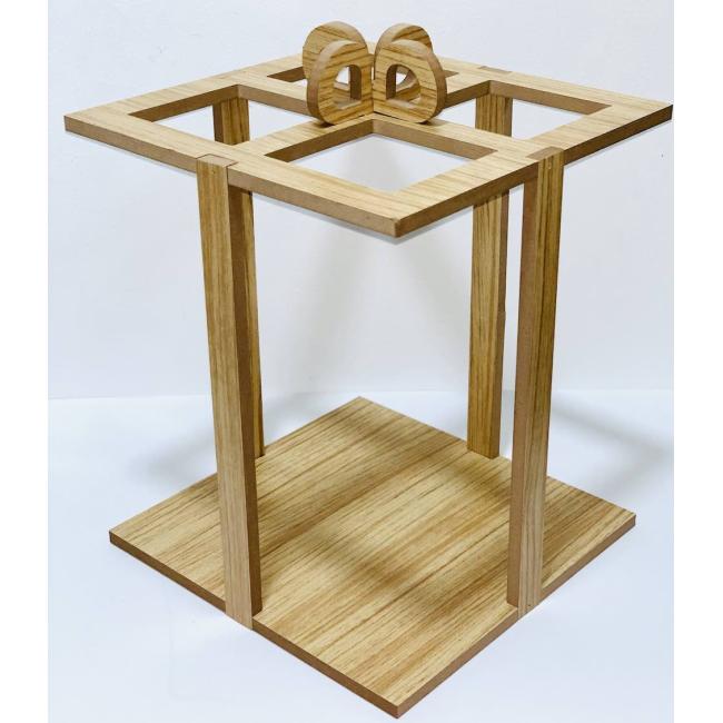 Wooden Squared Display unit, Big size