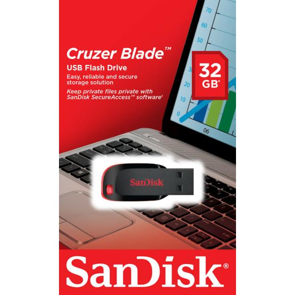 Sandisk USB 2.0 Flashdrive 32GB