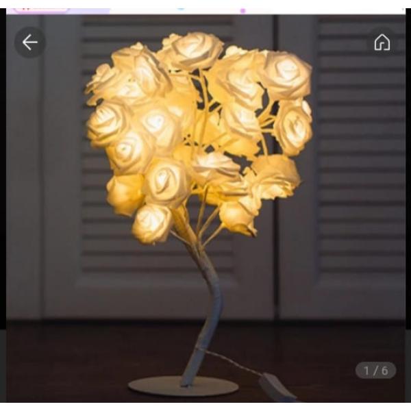 Tree shape table lamp