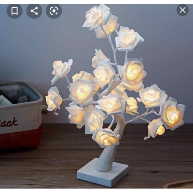 Tree shape table lamp