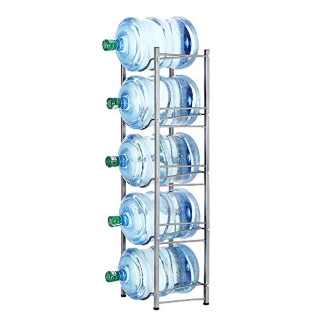 5 Gallon Water Bottle Storage Rack for 5 Bottles