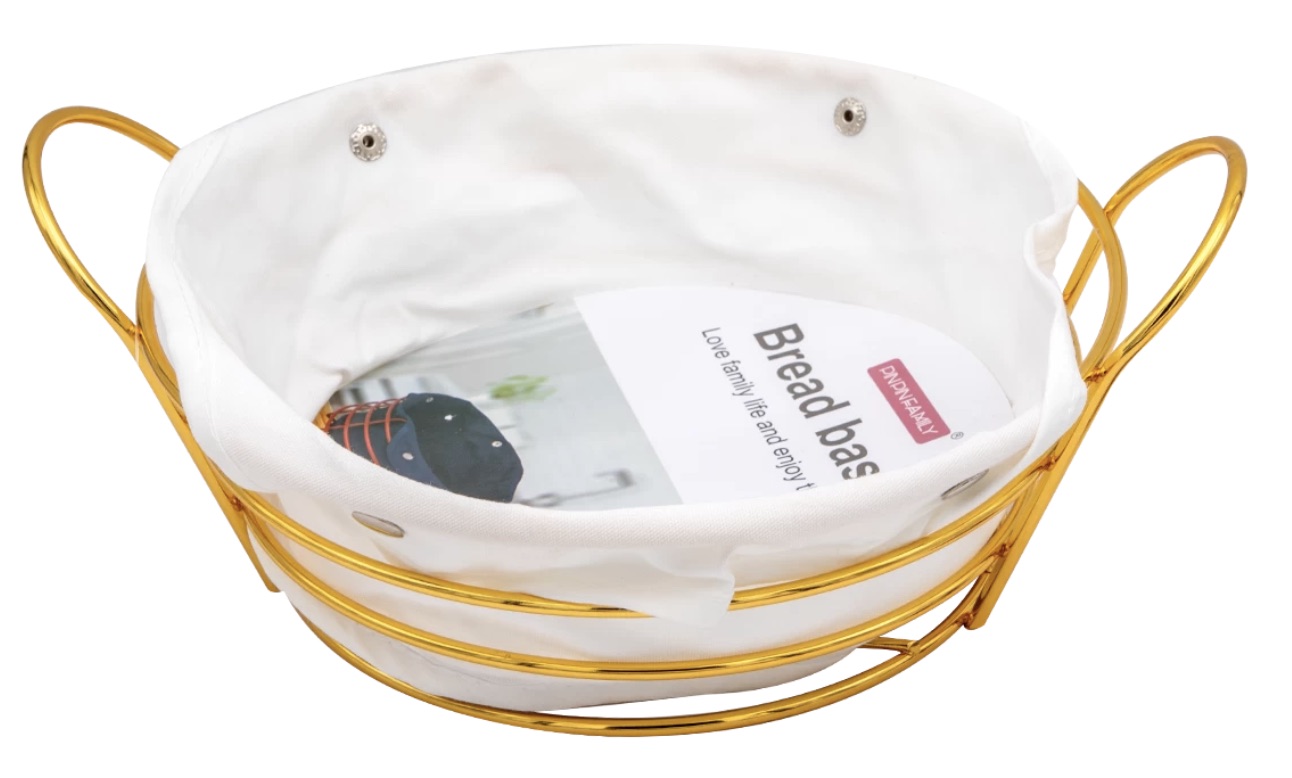 Golden Circle Bread/Vegetable Basket